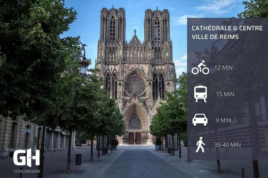 L' Escapade Remoise - Beau 4 Pieces Refait A Neuf Appartement Reims